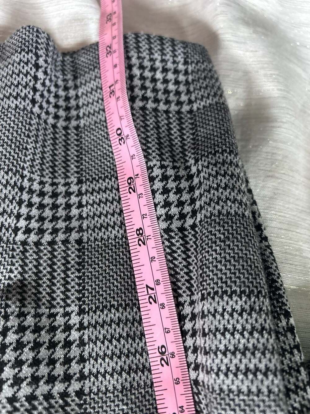 Maeve Anthropologie Plaid Wide-Leg Trousers Size 8 - Picture 8 of 10